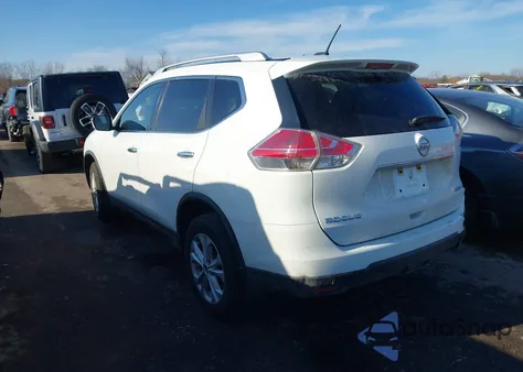 2016 Nissan Rogue Sv from USA, damaged, VIN KNMAT2MV7GP706221